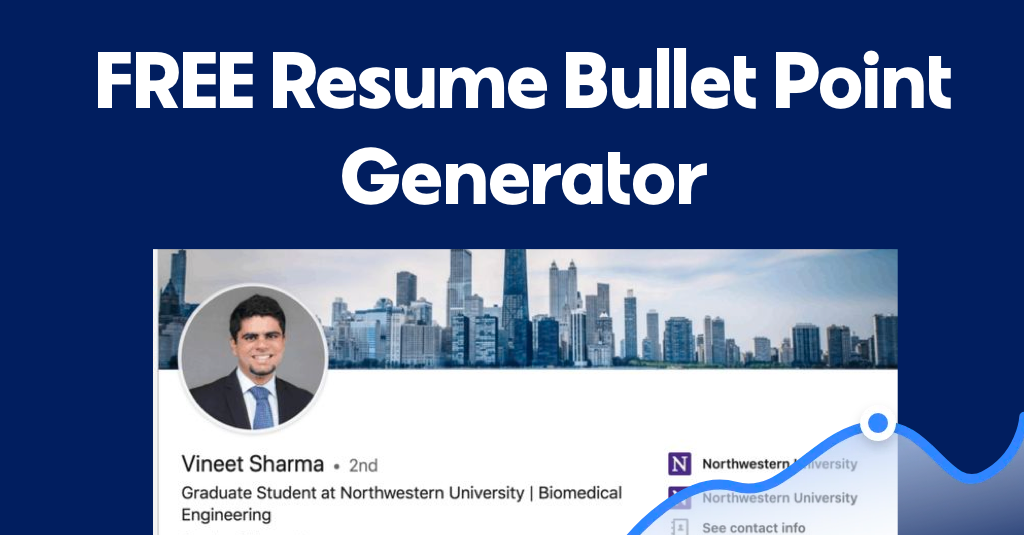 Free Resume Bullet Point Generator Upgrade Your Resume in Minutes